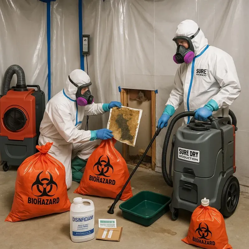 Contaminated Water Handling Protocols process in Whitley County, IN